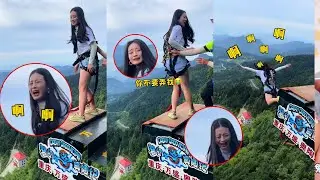 Bungee Jumping With Rope In Beautiful Place:Asmr Bungee Jumping