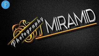 Photography Logo design | Pixellab Logo make | LOGO Mockup | Miramid Designer