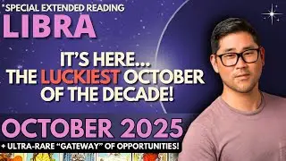 Libra October 2025 - FATED, GAME-CHANGING MONTH YOU’VE NEVER HAD!! ❤️‍🔥​🌠​ Tarot Horoscope