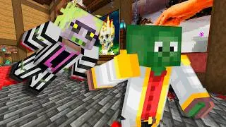 ENTRÉ a la DIMENSIÓN de BEETLEJUICE - Minecraft