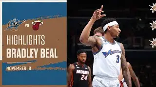 Highlights: Bradley Beal puts up 26 points vs Miami Heat - 11/18/22
