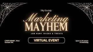 Sky Society Marketing Mayhem: Job Hunt Tricks and Treats
