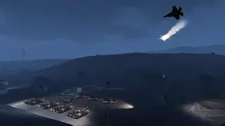 F-35A Lightning II in Action vs Russian T-90 Tanks & Air Defense - Bombing - Airstrike - AGM Missile