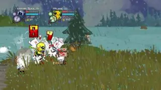 Ленивые панды - Семья Блэков в Castle Crashers
