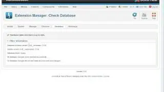 Extensions Extension Manager Database