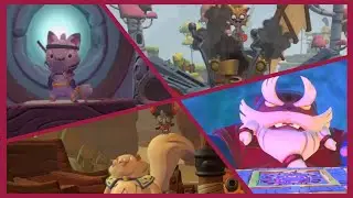 super lucky's tale all bosses en FR