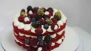 ТОРТ КРАСНЫЙ БАРХАТ/ RED VELVET CAKE RECIPE