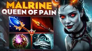 СИЛЬНЕЙШАЯ КВОПА ОТ МАЛРИНА УНИЧТОЖИЛА КАРТУ🔥| Malr1ne Queen of Pain 7.37d
