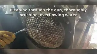 How to clean the  chillers condenser #hvacr #Condenser #Chiller #maintainingoptimal #hvacr