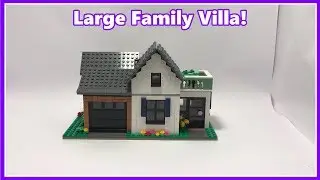 Large Family Villa! - Lego MOC Review