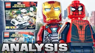 LEGO Marvel : SPIDER-MAN: HOMECOMING SETS - ANALYSIS