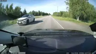 Tampere Oulu, pikana,  BlackVue DR900X-2CH