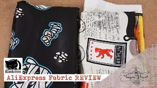 AliExpress Fabric REVIEW || Collab with Blankitten Official Store ♡