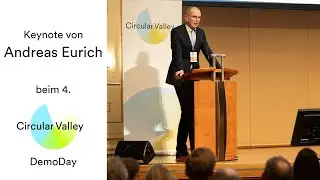 Keynote von Dr.  Andreas Eurich beim 4. Circular Valley DemoDay