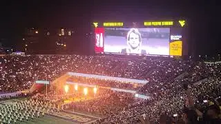 2024 WVU Football COAL RUSH Entrance vs Iowa State