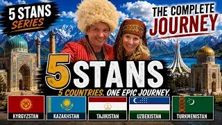 5 STANS, 21 DAYS: Our Full Journey Through Central Asia 🇰🇬🇰🇿🇹🇯🇺🇿🇹🇲