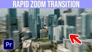 How To Make A Rapid Zoom Transition In Premiere Pro