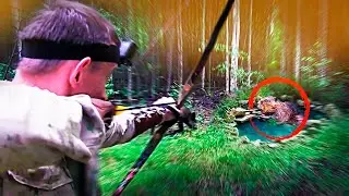 Охота на бобра весной 2020 . Охота на бобра с арбалетом или охота с луком.  