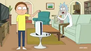 Rick and Morty x PlayStation 5 Console