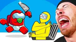 Mini Crewmate Kill Compilation (Funny Animations)