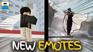 ALL NEW AURA FARMING EMOTES IN THE NEW JUJUTSU SHENANIGANS UPDATE V1.77