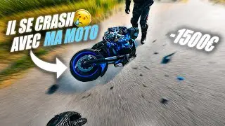 IL SE CRASH AVEC MA MOTO ! 😭 DAILY OBSERVATION #2 ft.@PlayVulcaBike