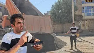 Ali's father's threatening words on the phone to take over the land