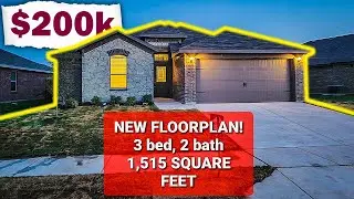 $200K - NEW FLOORPLAN! - Albany Plan - 3 Bed, 2 Bath, 1,515 Sq Ft - Fort Worth, Texas Homes!