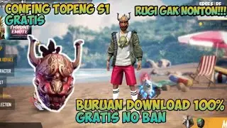 SKINS GRATIS FREE FIRE‼️DATA CONFIG TOPENG ELITPAS S1 -GARENA FF
