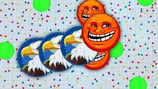 AGAR.IO // CRAZY SPLIT-RUNNING // EPIC BAITS // SICK 1st PERSON DESTRUCTION // BEST RANDOM TEAMER!!!