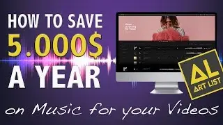 Save 5.000$ on Music for your Videos // Artlist.io