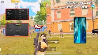 Redmi Note 8 Pro Sensitivity + Control Settings 😱 | Control Code !! | Pubg Mobile TOOXY