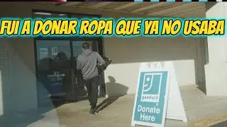 Fui a Donar Ropa que ya no Usaba
