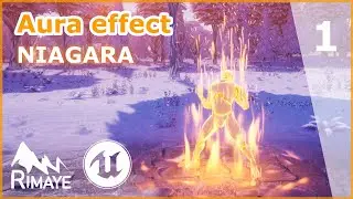 Unreal Engine Tutorial [UE5] : Aura Effect From Scratch - PART 1 [ NIAGARA ]