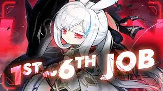 MapleStory Len 1st~6th Job Skills + Bossing Showcase