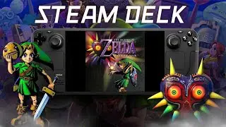 THE LEGEND OF ZELDA MAJORA'S MASK PC PORT (STEAM DECK)