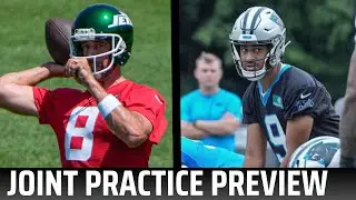 The Panthers Have A Chance To Do Something Funny at Jets Joint Practice