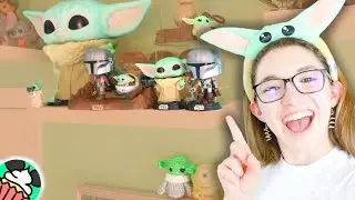 My Mandalorian Collection! The Child Squishmallow, Funko Pops, Ears, Pins, & MORE! Star Wars Collect