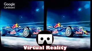 3D Red Bull F1 - VR Virtual Reality Vídeo Google Cardboard VR Box