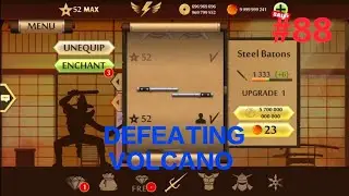 NO ENCHANTMENT || LEVEL 1 WEAPON CHALLENGE || DEFEATING VOLCANO || SHADOW FIGHT 2 UNDERWORLD