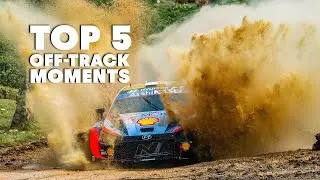 Top 5 Times A Rally Car Fell Off The Track 🤯🫣