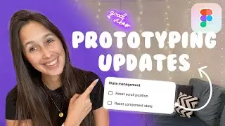 Figma's NEW Prototyping Update (Sticky Scrolling and State Management) | Figma Tutorial 2023