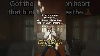 posting my song till fans of Fall Out Boy, Paramore and Blink 182 find my band