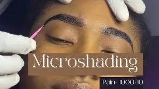 Getting my brows MICRO-SHADED in Jos, NIGERIA for $38ish/30,000 naira