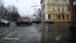 Подборка Аварий и ДТП от 10.03.2015 Март 2015 (
