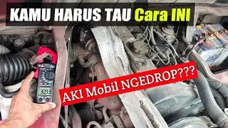Procedure for Checking Car Battery Charging Using AMPERE CLAMP