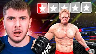 I Used The WORST Fighters On UFC 4....