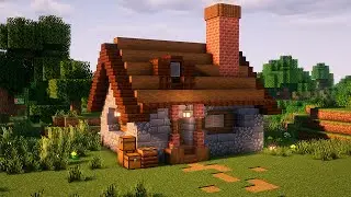 Starting House in Minecraft | Minecraft Tutorial | Майнкрафт Туториал