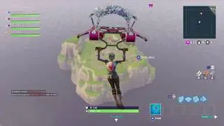 Trolling a noob in fortnite Battle Royale!