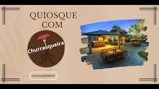 + de 50 modelos de Quiosque com Churrasqueira - tenha seu lazer em casa!!!